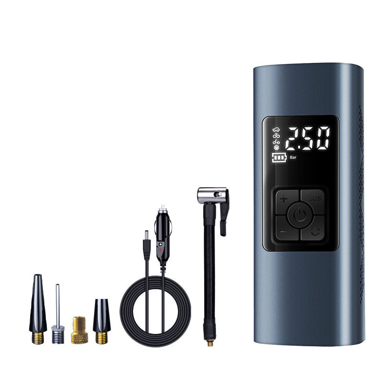 Wireless Portable Tire Inflator with Digital Gauge