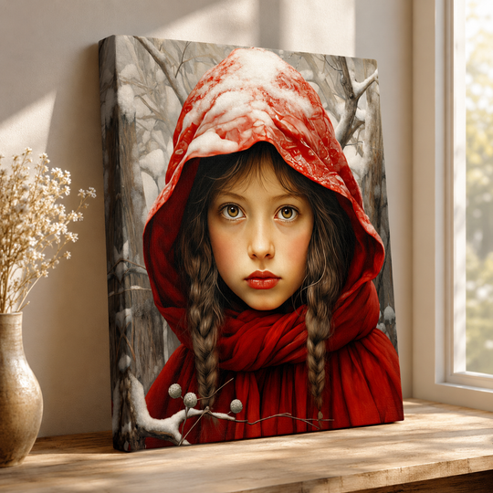 Little Red Riding Hood Canvas Art