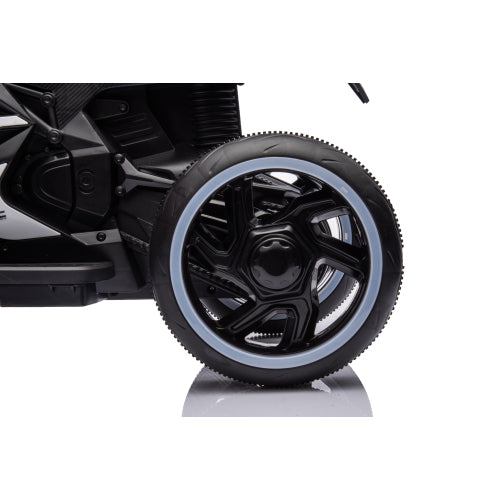 Kids Electric Ride-On Motorcycle with Lights &amp; Music