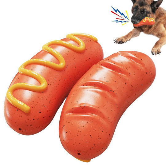 Tough Rubber Dog Chew Toy