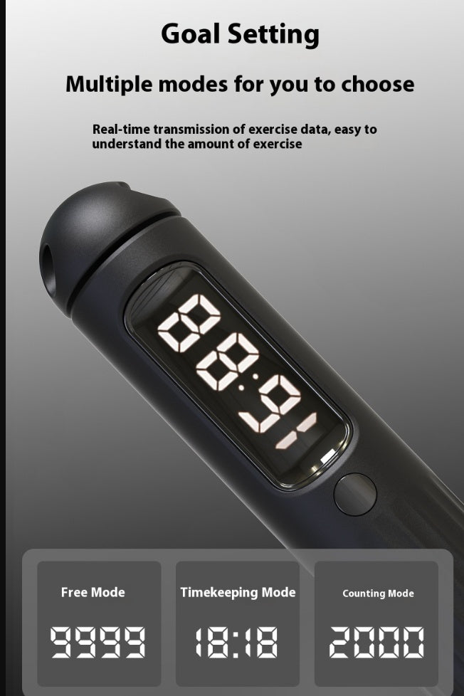 Smart Bluetooth Skipping Rope with Digital Counter