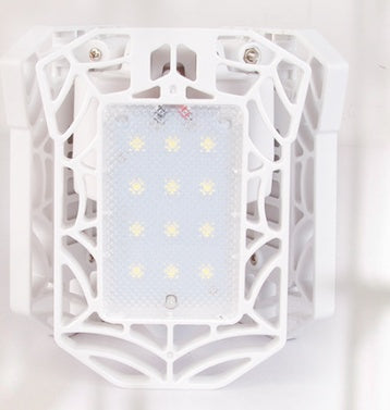 Deformable LED Garage Light with Motion Sensor