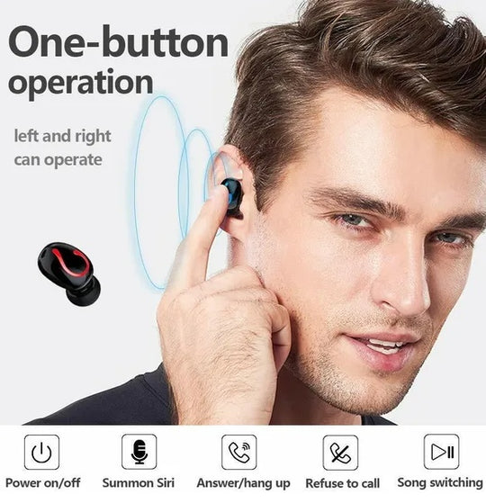 Bluetooth 5.1 Waterproof Wireless Earbuds