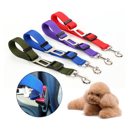 Adjustable Dog Car Seat Belt Leash
