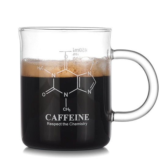 Borosilicate Glass Measuring Coffee Cup