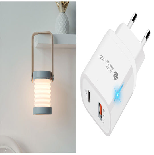 Foldable USB Rechargeable Touch LED Night Light Lantern