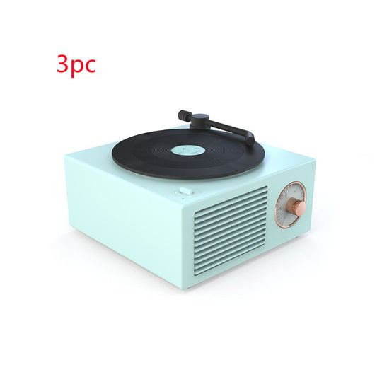 Retro Mini Bluetooth Record Player Speaker