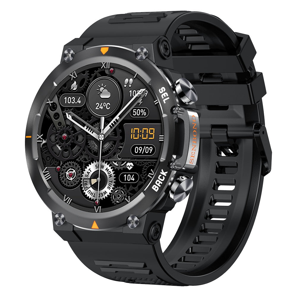 MAX18 AMOLED Smartwatch with Bluetooth Calls &amp; AI Fitness Tracking