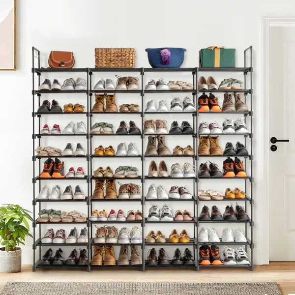 10-Tier Shoe Rack for Up to 80 Pairs