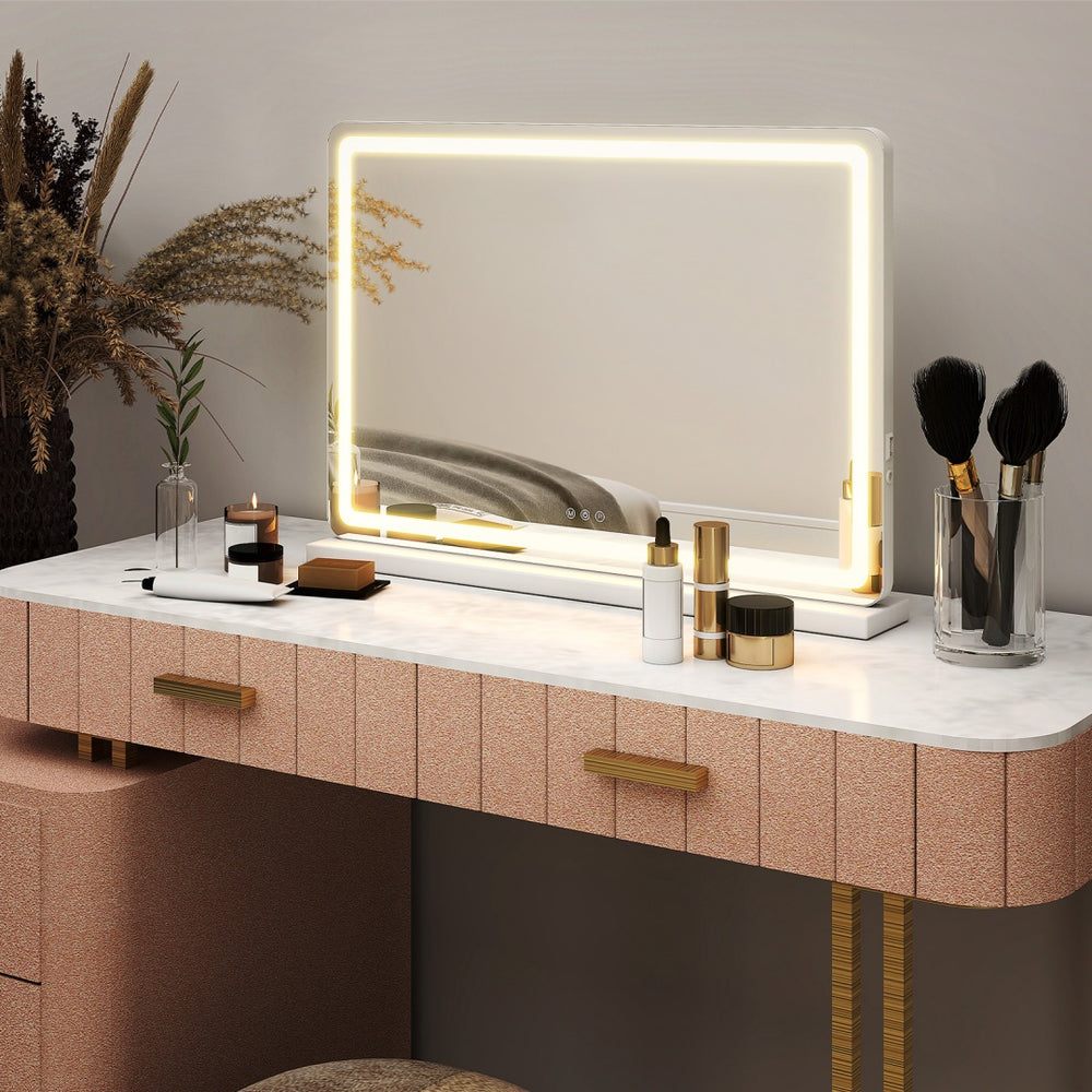 Vanity Mirror with Touch Control LED 3 Light Modes