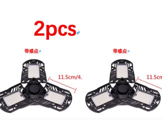 Deformable LED Garage Light with Motion Sensor