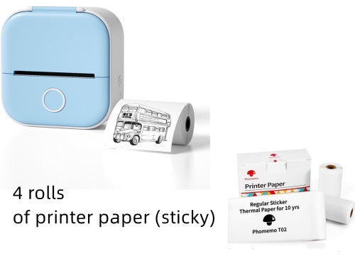 Portable Bluetooth Thermal Label Printer