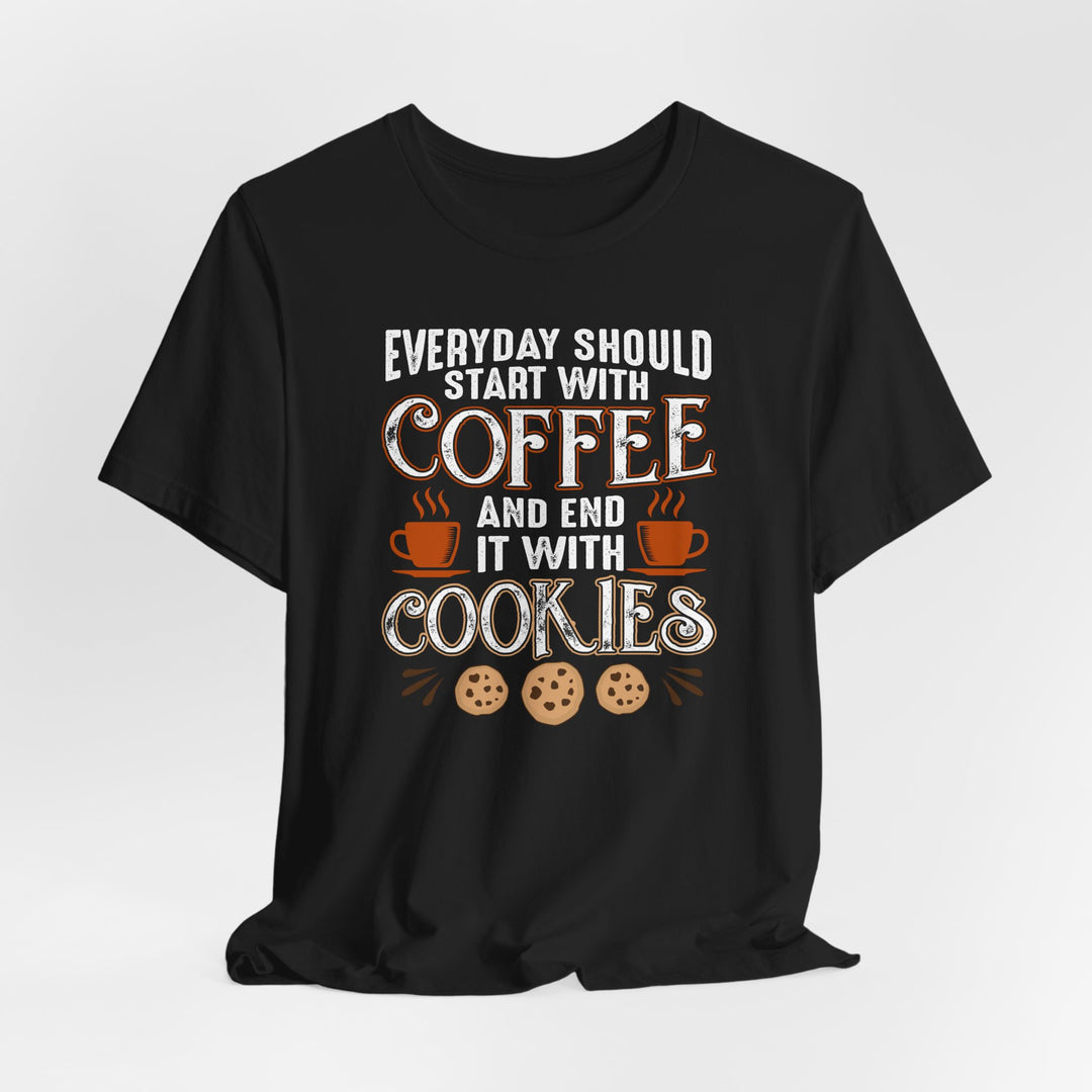 Coffee &amp; Cookies Tee – Cozy Gift for Coffee Lovers