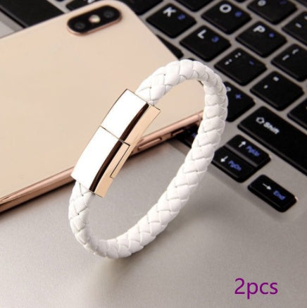 Wearable Bracelet USB Charging Cable