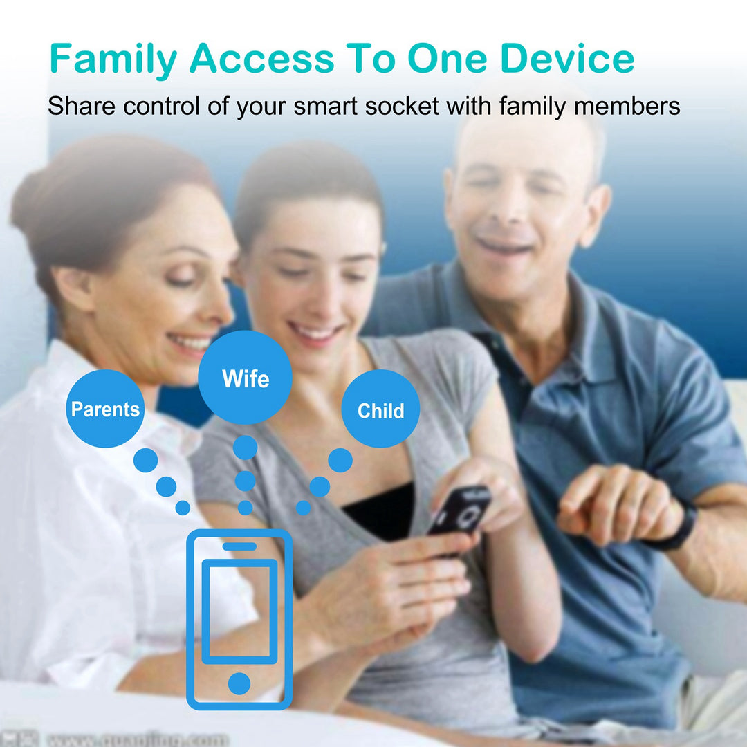 WiFi Smart Plug with App &amp; Voice Control