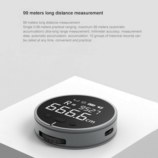 Smart Digital Measuring Ruler – Ultra-Precise Rolling Distance Tool