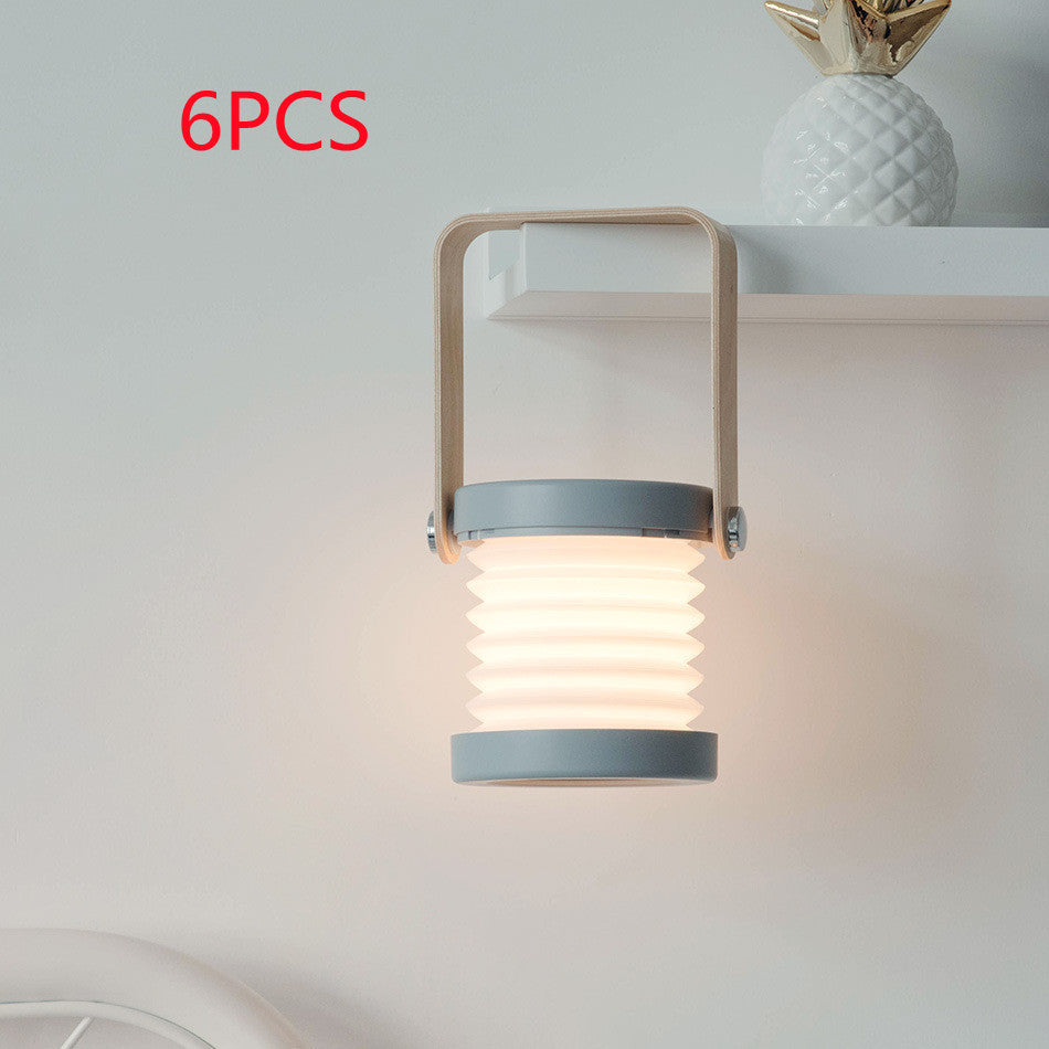 Foldable USB Rechargeable Touch LED Night Light Lantern