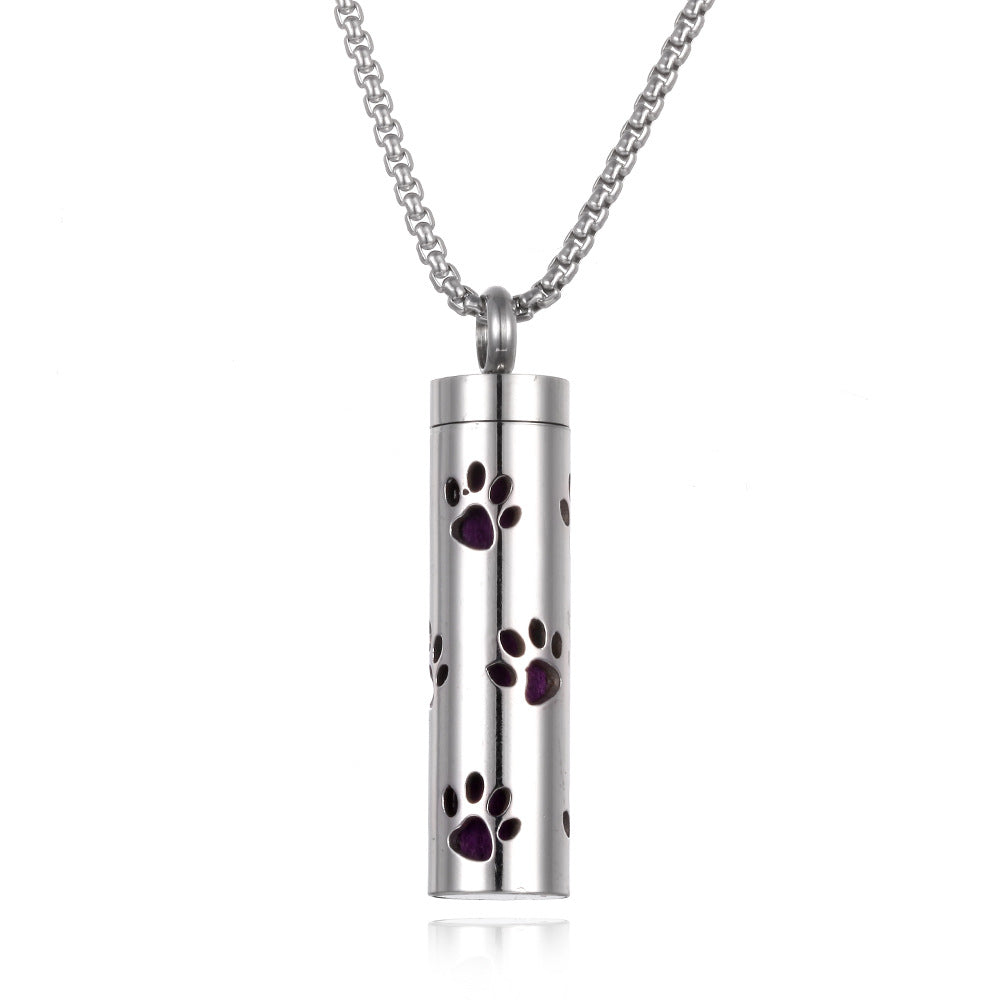 Stainless Steel Aromatherapy Essential Oil Diffuser Necklace