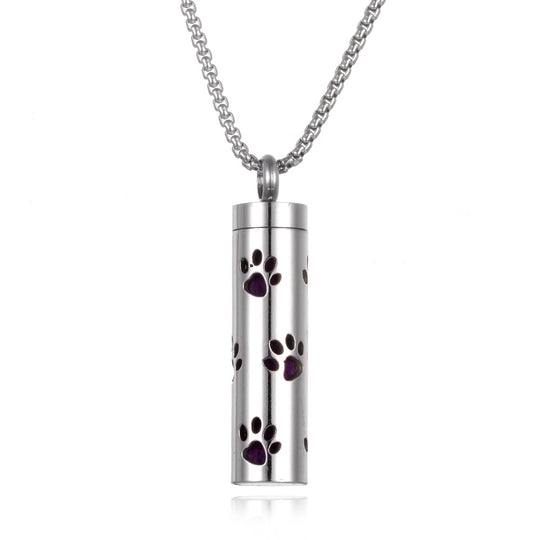 Stainless Steel Aromatherapy Essential Oil Diffuser Necklace