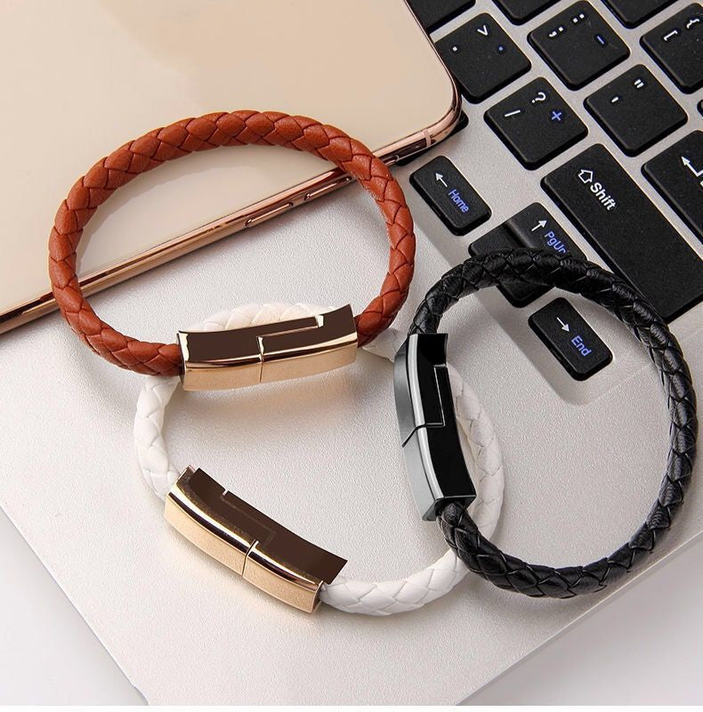 Wearable Bracelet USB Charging Cable