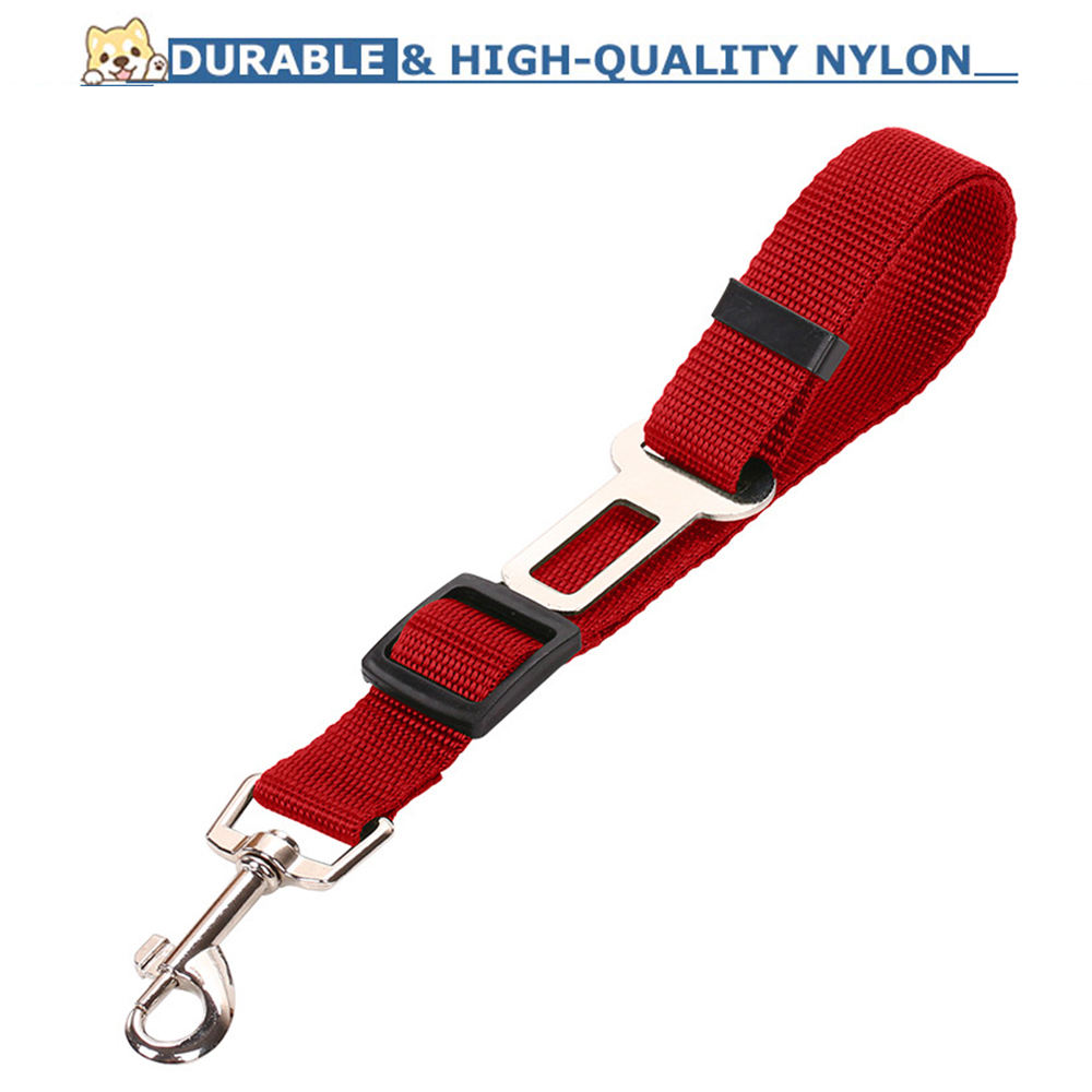 Adjustable Dog Car Seat Belt Leash
