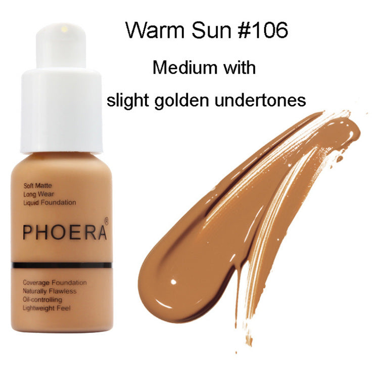 Oil-Control Matte Concealer Foundation Cream