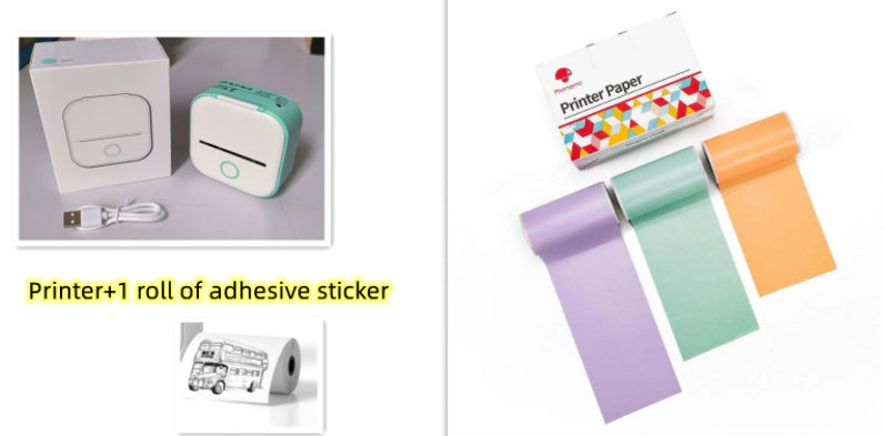 Portable Bluetooth Thermal Label Printer