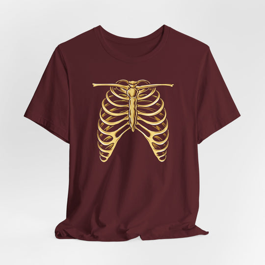 Women Rib Cage Skeleton Tee