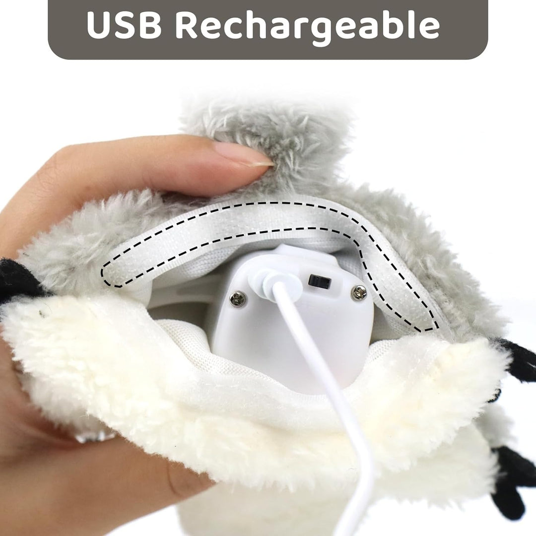 Rechargeable Flapping Squirrel Catnip Toy