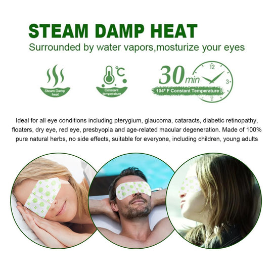 5-Pack Unscented Self-Heating Eye Masks