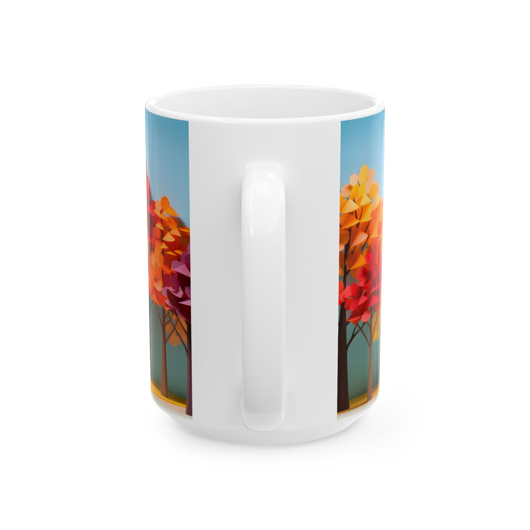 Cozy Autumn Tree Mug