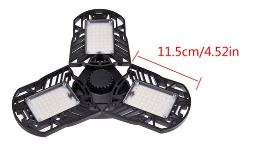 Deformable LED Garage Light with Motion Sensor