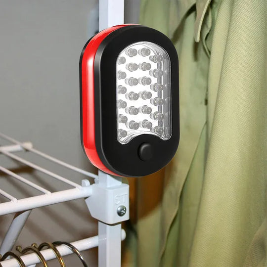 27-LED Magnetic Work Light with Hanging Hook