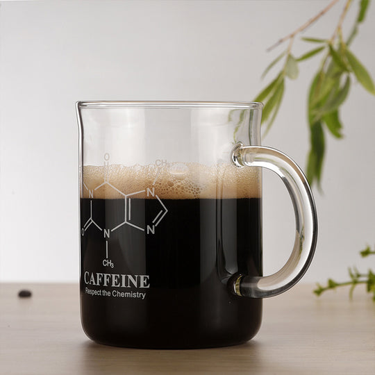 Borosilicate Glass Measuring Coffee Cup