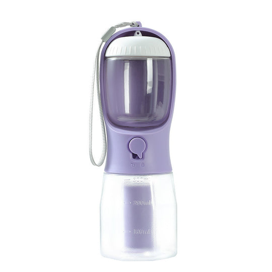 Portable Pet Cup 3-in-1 Dog Water &amp; Snack Bottle