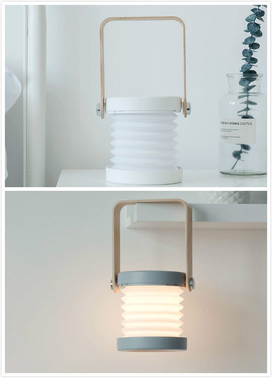 Foldable USB Rechargeable Touch LED Night Light Lantern