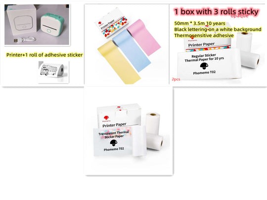 Portable Bluetooth Thermal Label Printer