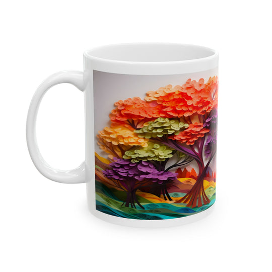 Autumn Layers Ceramic Mug – Cozy Art in Every Sip