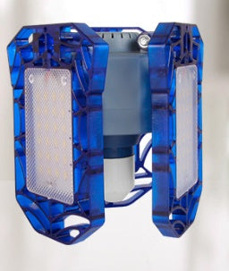 Deformable LED Garage Light with Motion Sensor