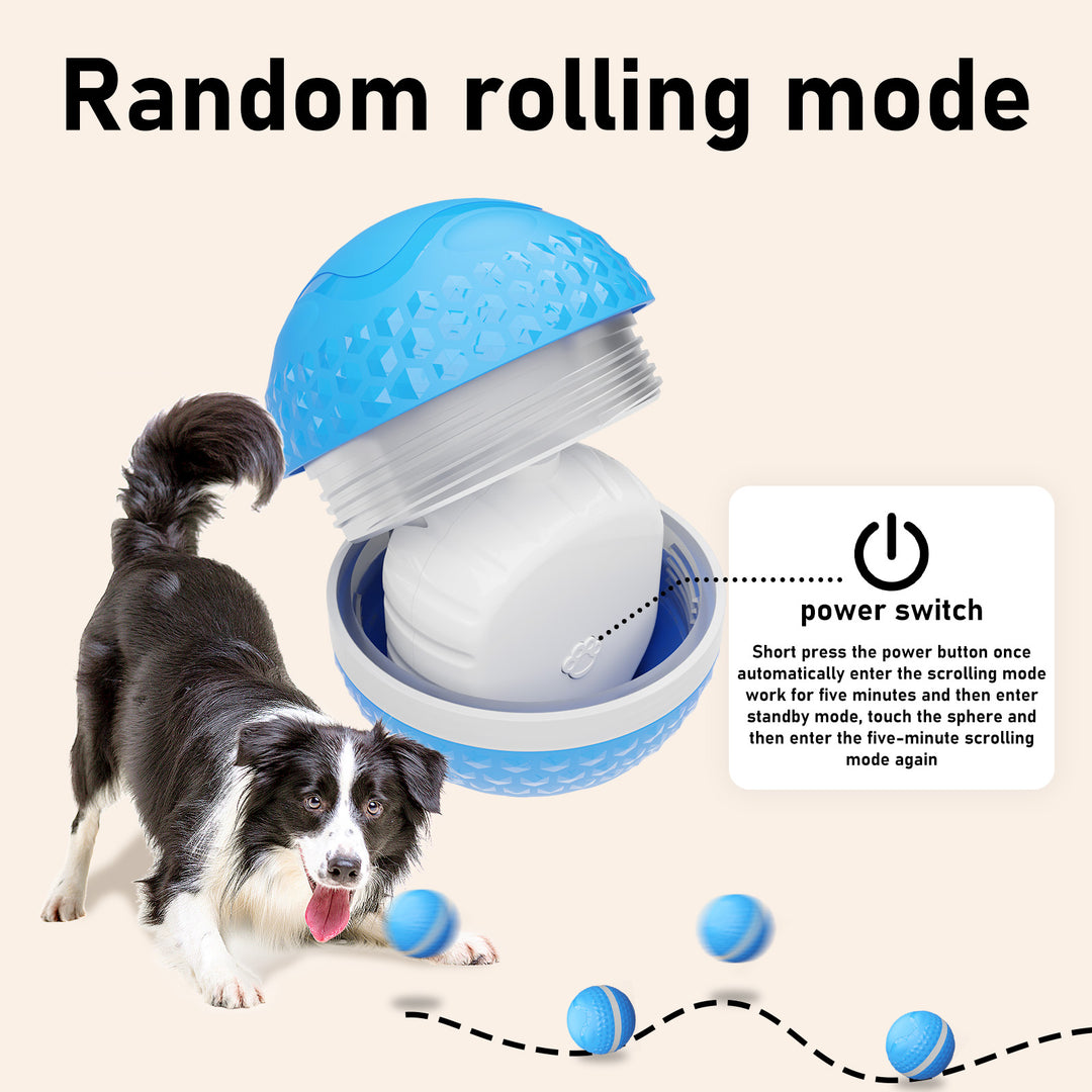 Motion-Activated Interactive Dog Ball