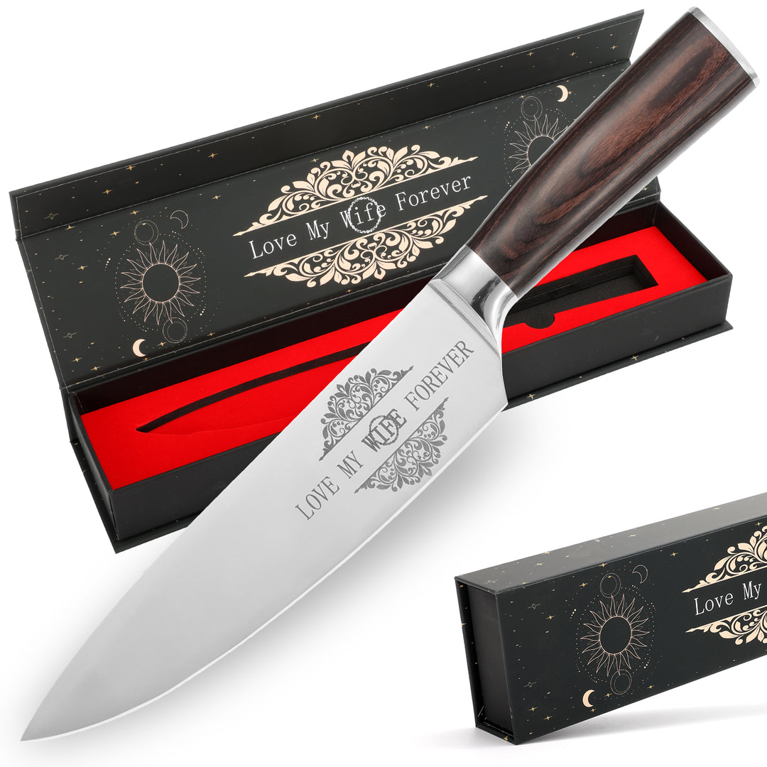 Knife with &