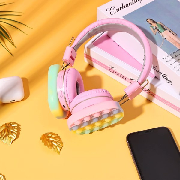 Pop Fidget Bluetooth Headphones – Stress-Relief &amp; Wireless Fun