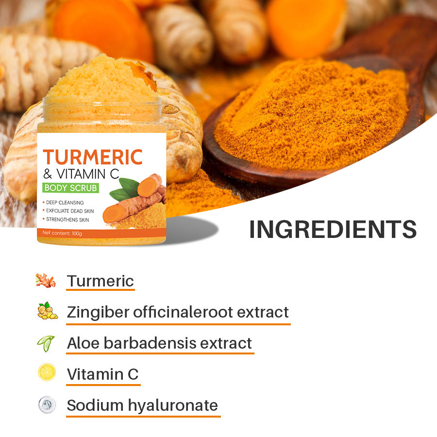 Turmeric Face &amp; Body Cleansing Scrub
