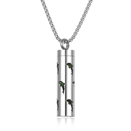 Stainless Steel Aromatherapy Essential Oil Diffuser Necklace