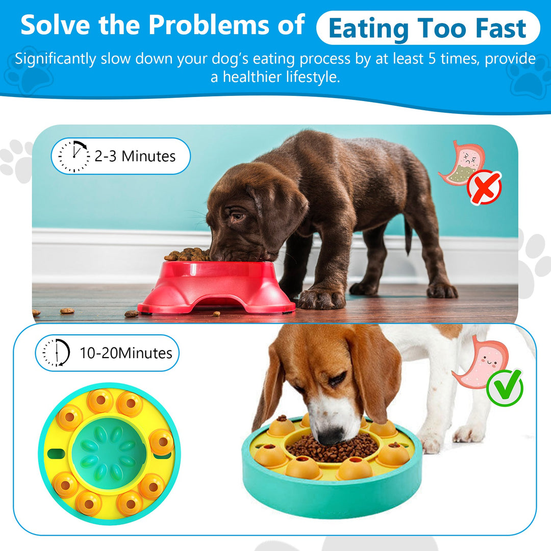 Interactive Dog Puzzle Slow Feeder Toy