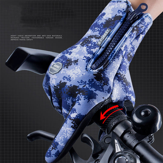 Thermal Touchscreen Winter Riding Gloves (Waterproof &amp; Windproof)