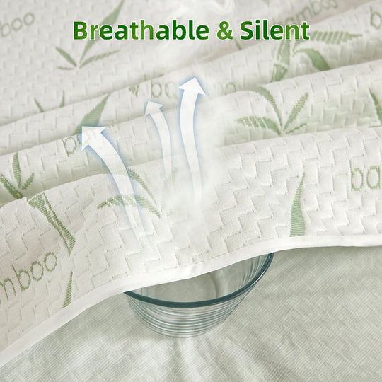 Bamboo Viscose Fitted Mattress Protector Cover