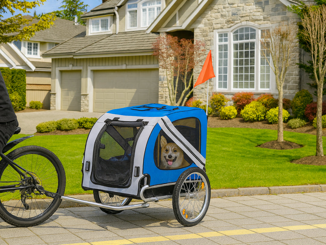 Dog Bike Trailer for Safe Outdoor Adventures