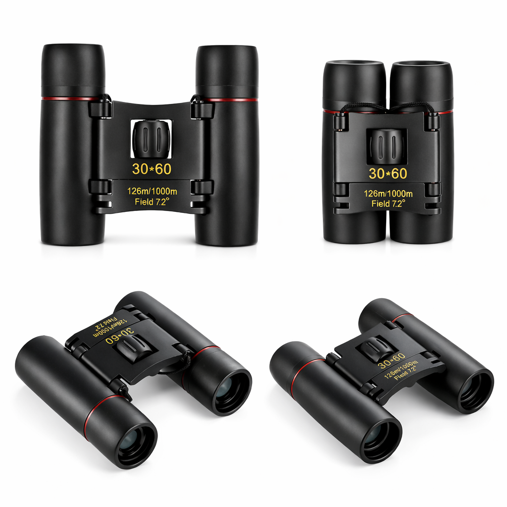 Compact 30x60 Travel Binoculars for Outdoors &amp; Events