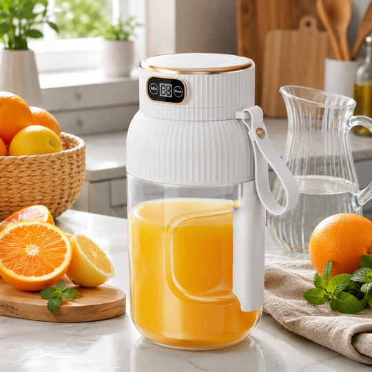 1000ml Portable USB Rechargeable Citrus Juicer Cup
